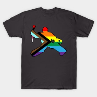 Field Hockey Goalie: Queer Pride T-Shirt